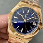 PPF Factory Vacheron Constantin Overseas 4500V/110R-B7051 41mm Full Rose Gold Blue Dial