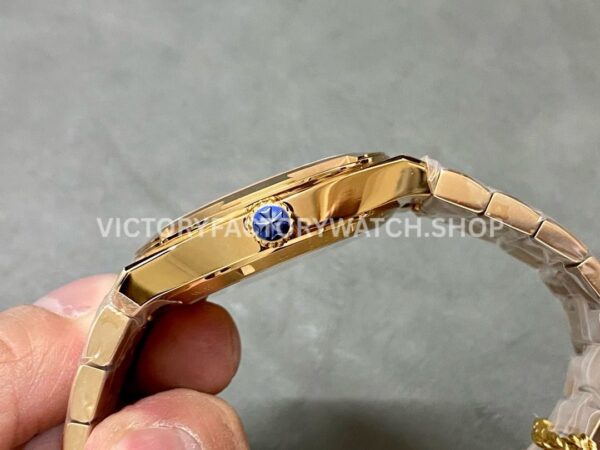 PPF Factory Vacheron Constantin Overseas 4500V/110R-B7051 41mm Full Rose Gold Blue Dial