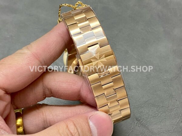 PPF Factory Vacheron Constantin Overseas 4500V/110R-B7051 41mm Full Rose Gold Blue Dial