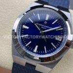 PPF Factory Vacheron Constantin Overseas 4500V110A-B128 41mm Steel Rubber Strap Blue Dial (8) PPF Factory Vacheron Constantin Overseas 4500V/110A-B128 41mm Steel Rubber Strap Blue Dial