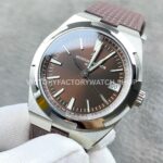 PPF Factory Vacheron Constantin Overseas 4500V110A-B146 41mm Rubber Strap Brown Dial (4) PPF Factory Vacheron Constantin Overseas 4500V/110A-B146 41mm Rubber Strap Brown Dial