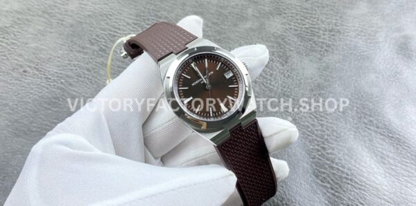 PPF Factory Vacheron Constantin Overseas 4500V110A-B146 41mm Rubber Strap Brown Dial (6) PPF Factory Vacheron Constantin Overseas 4500V/110A-B146 41mm Rubber Strap Brown Dial
