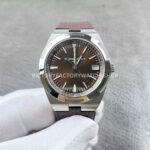 PPF Factory Vacheron Constantin Overseas 4500V110A-B146 41mm Rubber Strap Brown Dial (7) PPF Factory Vacheron Constantin Overseas 4500V 110A B146 41mm rubber strap brown dial replica watch