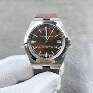 PPF Factory Vacheron Constantin Overseas 4500V110A-B146 41mm Rubber Strap Brown Dial (7) PPF Factory Vacheron Constantin Overseas 4500V 110A B146 41mm rubber strap brown dial replica watch