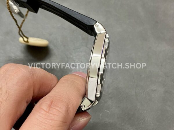 PPF Factory Vacheron Constantin Overseas 47040-B01A-9094 42mm Steel Black Rubber (6) PPF Factory Vacheron Constantin Overseas 47040/B01A-9094 42mm Steel Black Rubber Strap Arabic Numerals Black Dial