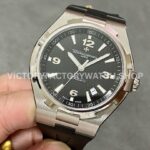 PPF Factory Vacheron Constantin Overseas 47040-B01A-9094 42mm Steel Black Rubber (8) PPF Factory Vacheron Constantin Overseas 47040/B01A-9094 42mm Steel Black Rubber Strap Arabic Numerals Black Dial