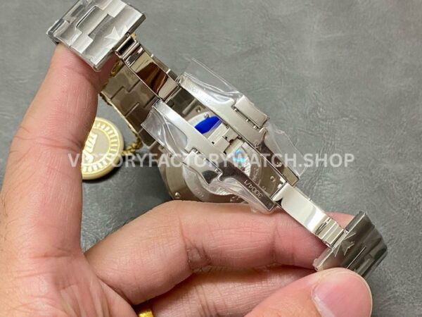 PPF Factory Vacheron Constantin Overseas 47040/000A-9008 42mm Full Steel Arabic Numerals Blue Dial