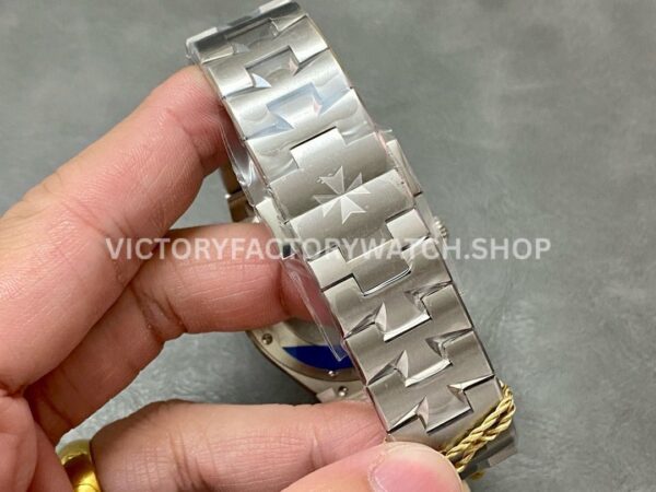 PPF Factory Vacheron Constantin Overseas 47040/000A-9008 42mm Full Steel Arabic Numerals Blue Dial
