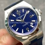 PPF Factory Vacheron Constantin Overseas 47040000A-9008 Rubber Strap Arabic Numerals Blue Dial (1) PPF Factory Vacheron Constantin Overseas 47040/000A-9008 Rubber Strap Arabic Numerals Blue Dial