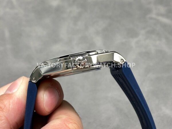 PPF Factory Vacheron Constantin Overseas 47040000A-9008 Rubber Strap Arabic Numerals Blue Dial (4) PPF Factory Vacheron Constantin Overseas 47040/000A-9008 Rubber Strap Arabic Numerals Blue Dial