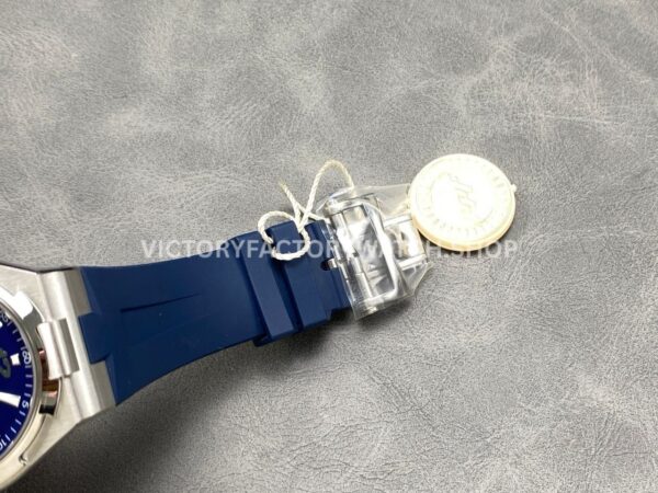 PPF Factory Vacheron Constantin Overseas 47040000A-9008 Rubber Strap Arabic Numerals Blue Dial (8) PPF Factory Vacheron Constantin Overseas 47040/000A-9008 Rubber Strap Arabic Numerals Blue Dial