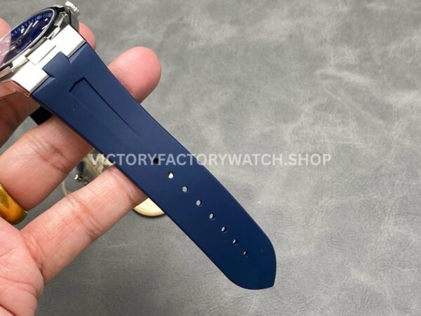 PPF Factory Vacheron Constantin Overseas 47040000A-9008 Rubber Strap Arabic Numerals Blue Dial (9) PPF Factory Vacheron Constantin Overseas 47040/000A-9008 Rubber Strap Arabic Numerals Blue Dial