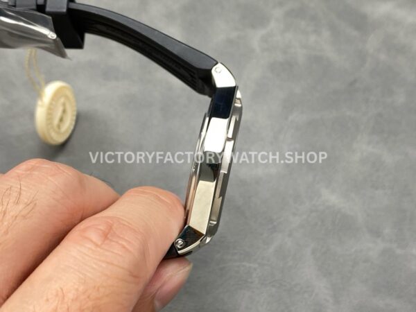 PPF Factory Vacheron Constantin Overseas 47040000W-9500 Rubber Strap Arabic Numerals Grey Dial (4) PPF Factory Vacheron Constantin Overseas 47040/000W-9500 Rubber Strap Arabic Numerals Grey Dial