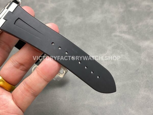 PPF Factory Vacheron Constantin Overseas 47040000W-9500 Rubber Strap Arabic Numerals Grey Dial (8) PPF Factory Vacheron Constantin Overseas 47040/000W-9500 Rubber Strap Arabic Numerals Grey Dial