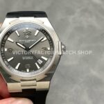 PPF Factory Vacheron Constantin Overseas 47040000W-9500 Rubber Strap Arabic Numerals Grey Dial (9) PPF Factory Vacheron Constantin Overseas 47040 000W 9500 rubber strap Arabic numerals grey dial replica watch