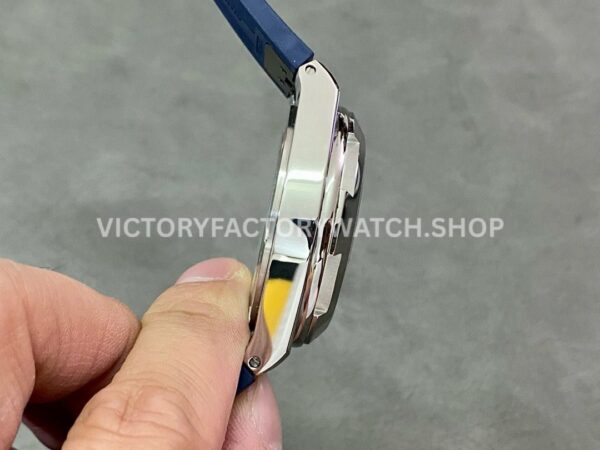 PZ Factory Vacheron Constantin Overseas Dual Time 7900V-110A-B334 41mm Steel Rubber Strap Blue Di (1) PZ Factory Vacheron Constantin Overseas Dual Time 7900V/110A-B334 41mm Steel Rubber Strap Blue Dial