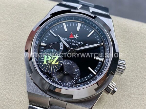PZ Factory Vacheron Constantin Overseas Dual Time 7900V/110A-B546 41mm Full Steel Black Dial