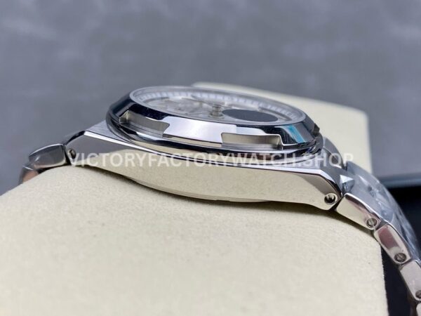 PZ Factory Vacheron Constantin Overseas Dual Time 7900V110A-B333 41mm Full Steel Silver Dial (3) PZ Factory Vacheron Constantin Overseas Dual Time 7900V/110A-B333 41mm Full Steel Silver Dial