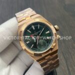 MKF Factory Vacheron Constantin Overseas Dual Time 7920V/210R-B965 41mm Full Rose Gold Green Dial