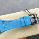 R7 Factory Richard Mille RM35-02 44.5mm Carbon Fiber Blue Rubber Strap Skeletonized Dial (5) R7 Factory Richard Mille RM 35-02 44.5mm Carbon Fiber Blue Rubber Strap Skeletonized Dial