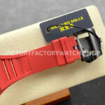 R7 Factory Richard Mille RM35-02 44.5mm Carbon Fiber Red Rubber Strap Skeletonized Dial (4) R7 Factory Richard Mille RM 35-02 44.5mm Carbon Fiber Red Rubber Strap Skeletonized Dial