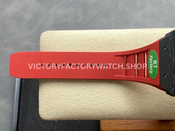R7 Factory Richard Mille RM35-02 44.5mm Carbon Fiber Red Rubber Strap Skeletonized Dial (8) R7 Factory Richard Mille RM 35-02 44.5mm Carbon Fiber Red Rubber Strap Skeletonized Dial