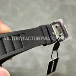 RM Factory Richard Mille RM 12-01 39mm Black Carbon Fiber Black Rubber Strap Skeletonized Black D RM Factory Richard Mille RM 12-01 39mm Black Carbon Fiber Black Rubber Strap Skeletonized Black Dial
