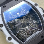 RM Factory Richard Mille RM 21-02 43mm Titanium Black Rubber Strap Tourbillon Skeleton Dial ( (3) RM Factory Richard Mille RM 21-02 43mm Titanium Black Rubber Strap Tourbillon Skeleton Dial