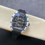 RM Factory Richard Mille RM 21-02 43mm Titanium Black Rubber Strap Tourbillon Skeleton Dial ( (9) RM Factory Richard Mille RM 21-02 43mm Titanium Black Rubber Strap Tourbillon Skeleton Dial