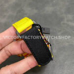 RM Factory Richard Mille RM 27-03 Rafael Nadal Tourbillon 47.77mm Yellow Carbon Fiber Textile Strap Skeletonized Dial