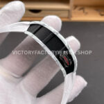 RM Factory Richard Mille RM 35-03 43mm White Carbon Fiber White Rubber Strap Black Skeletonized Dial