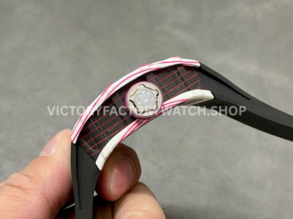 RM Factory Richard Mille RM 38-02 43.7mm Black Carbon Fiber Black Rubber Strap Skeletonized Dial (8) RM Factory Richard Mille RM 38-02 43.7mm Carbon Fiber Black Rubber Strap Skeletonized Dial