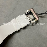 RM Factory Richard Mille RM 38-02 43.7mm White Carbon Fiber White Rubber Strap Skeletonized Dial