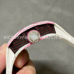 RM Factory Richard Mille RM 38-02 43.7mm White Carbon Fiber White Rubber Strap Skeletonized Dial