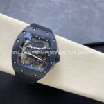 RM Factory Richard Mille RM 61-01 42.7mm Black Ceramic Black Rubber Strap Black Skeleton Dial (9) RM Factory Richard Mille RM 61-01 42.7mm Black Ceramic Black Rubber Strap Black Skeleton Dial