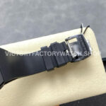 RM Factory Richard Mille RM 61-01 42.7mm Black Ceramic Black Rubber Strap Silver Skeleton Dial