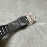 Sonic Factory Richard Mille RM 35-01 43mm Carbon Fiber Black Rubber Strap Skeletonized Dial