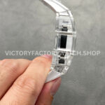 Sonic Factory Richard Mille RM 055 43mm Synthetic Crystal Rubber Strap Skeletonized White Dial