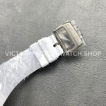 Sonic Factory Richard Mille RM 055 43mm Synthetic Crystal Rubber Strap Skeletonized White Dial