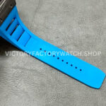 Sonic Factory Richard Mille RM 35-01 43mm Carbon Fiber Blue Rubber Strap Skeletonized Dial (5) Sonic Factory Richard Mille RM 35-01 43mm Carbon Fiber Blue Rubber Strap Skeletonized Dial
