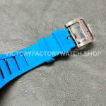 Sonic Factory Richard Mille RM 35-01 43mm Carbon Fiber Blue Rubber Strap Skeletonized Dial (7) Sonic Factory Richard Mille RM 35-01 43mm Carbon Fiber Blue Rubber Strap Skeletonized Dial