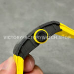 Sonic Factory Richard Mille RM 35-01 43mm Carbon Fiber Yellow Rubber Strap Skeletonized Dial