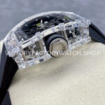 Sonic Factory Richard Mille RM 35-01 43mm Synthetic Crystal Black Rubber Strap Skeletonized Dial