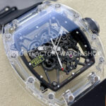 Sonic Factory Richard Mille RM 35-01 43mm Synthetic Crystal Black Rubber Strap Skeletonized Dial