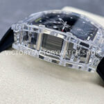 Sonic Factory Richard Mille RM 35-01 43mm Synthetic Crystal Black Rubber Strap Skeletonized Dial