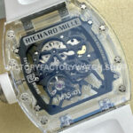 Sonic Factory Richard Mille RM 35-01 43mm Synthetic Crystal Rubber Strap Skeletonized Blue Dial (4) Sonic Factory Richard Mille RM 35-01 43mm Synthetic Crystal Rubber Strap Skeletonized Blue Dial