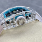 Sonic Factory Richard Mille RM 35-01 43mm Synthetic Crystal Rubber Strap Skeletonized Blue Dial (6) Sonic Factory Richard Mille RM 35-01 43mm Synthetic Crystal Rubber Strap Skeletonized Blue Dial