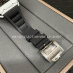 Sonic Factory Richard Mille RM 35-01 43mm White Carbon Fiber Rubber Strap Skeletonized Dial (4) Sonic Factory Richard Mille RM 35-01 43mm White Carbon Fiber Rubber Strap Skeletonized Dial