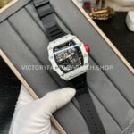 Sonic Factory Richard Mille RM 35-01 43mm White Carbon Fiber Rubber Strap Skeletonized Dial (5) Sonic Factory Richard Mille RM 35-01 43mm White Carbon Fiber Rubber Strap Skeletonized Dial