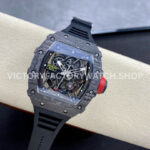 Sonic Factory Richard Mille RM 35-02 44.5mm Black Carbon Fiber Black Rubber Strap Skeletonized Dia (3) Sonic Factory Richard Mille RM 35-02 44.5mm Black Carbon Fiber Black Rubber Strap Skeletonized Dial